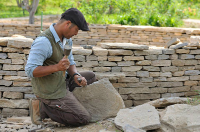 DRY STONE WALLING